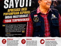 Sayuti Apresiasi Aksi Penyampaian Aspirasi, Imbau Masyarakat Tidak Terprovokasi