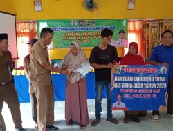 Pemerintah Kampung Gedung Sari Salurkan BLT-DD dan Bagikan Insentif Linmas