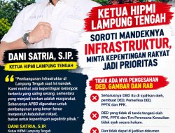 Ketua HIPMI Lampung Tengah Soroti Mandeknya Infrastruktur, Minta Kepentingan Rakyat Jadi Prioritas